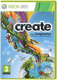 Box cover for Create on the Microsoft Xbox 360.