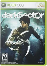 Box cover for Dark Sector on the Microsoft Xbox 360.