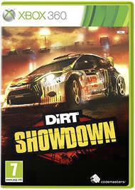 Box cover for DiRT Showdown on the Microsoft Xbox 360.