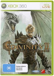 Box cover for Divinity II: TDKS on the Microsoft Xbox 360.