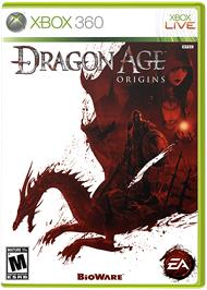 Box cover for Dragon Age: Origins on the Microsoft Xbox 360.