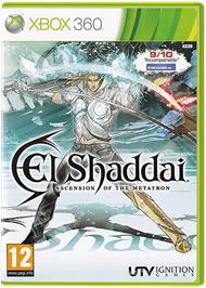 Box cover for El Shaddai on the Microsoft Xbox 360.
