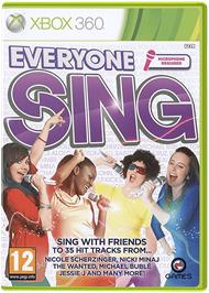 Box cover for Everyone Sing on the Microsoft Xbox 360.