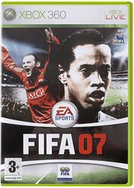 Box cover for FIFA 07 on the Microsoft Xbox 360.