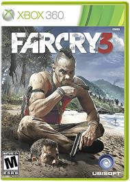 Box cover for Far Cry 3 on the Microsoft Xbox 360.