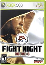 Box cover for Fight Night Round 3 on the Microsoft Xbox 360.