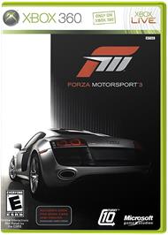 Box cover for Forza Motorsport 3 on the Microsoft Xbox 360.