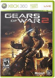 Box cover for Gears of War 2 on the Microsoft Xbox 360.
