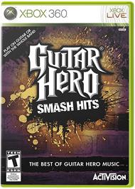 Box cover for Guitar Hero Hits on the Microsoft Xbox 360.