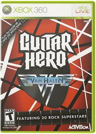 Box cover for Guitar Hero Van Halen on the Microsoft Xbox 360.