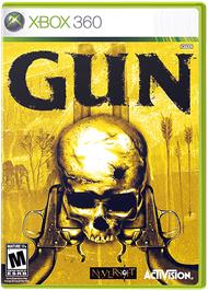 Box cover for Gun on the Microsoft Xbox 360.