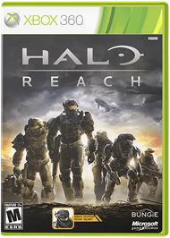 Box cover for Halo: Reach on the Microsoft Xbox 360.