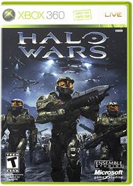 Box cover for Halo Wars on the Microsoft Xbox 360.