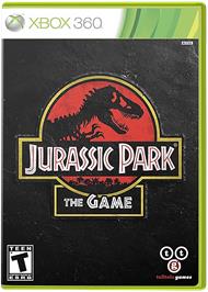 Box cover for Jurassic Park on the Microsoft Xbox 360.