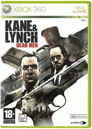 Box cover for Kane and Lynch:DeadMen on the Microsoft Xbox 360.
