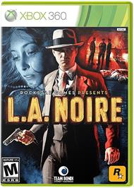 Box cover for L.A. Noire on the Microsoft Xbox 360.