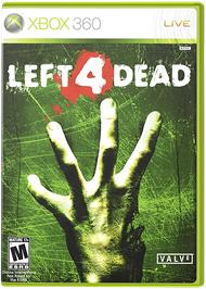 Box cover for Left 4 Dead on the Microsoft Xbox 360.