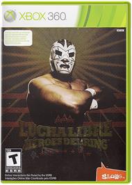 Box cover for Lucha Libre AAA on the Microsoft Xbox 360.