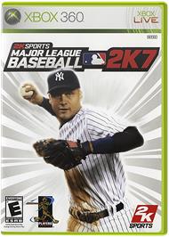 Box cover for MLB 2K7 on the Microsoft Xbox 360.