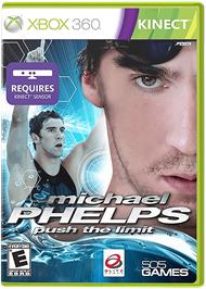 Box cover for Michael Phelps: Push the Limit on the Microsoft Xbox 360.