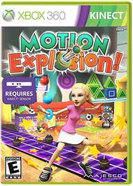 Box cover for Motion Explosion on the Microsoft Xbox 360.