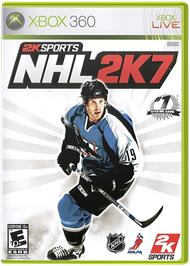 Box cover for NHL 2K7 on the Microsoft Xbox 360.