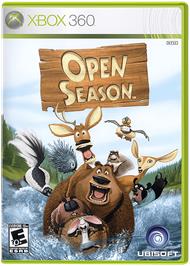 Box cover for Open Season on the Microsoft Xbox 360.