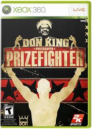 Box cover for Prizefighter on the Microsoft Xbox 360.