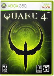 Box cover for QUAKE 4 on the Microsoft Xbox 360.