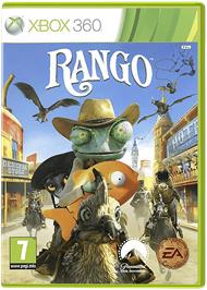 Box cover for Rango on the Microsoft Xbox 360.