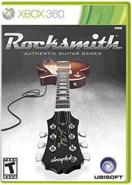 Box cover for Rocksmith on the Microsoft Xbox 360.