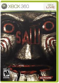 Box cover for Saw on the Microsoft Xbox 360.