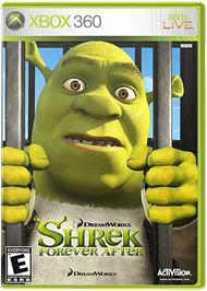 Box cover for Shrek Forever After on the Microsoft Xbox 360.