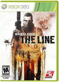 Box cover for Spec Ops: The Line on the Microsoft Xbox 360.