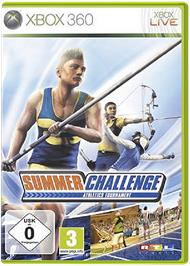 Box cover for Summer Challenge on the Microsoft Xbox 360.