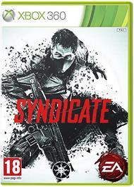 Box cover for Syndicate on the Microsoft Xbox 360.