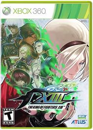Box cover for THE KING OF FIGHTERS XIII on the Microsoft Xbox 360.