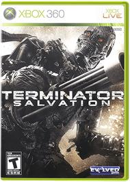 Box cover for Terminator Salvation on the Microsoft Xbox 360.