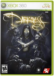 Box cover for The Darkness on the Microsoft Xbox 360.