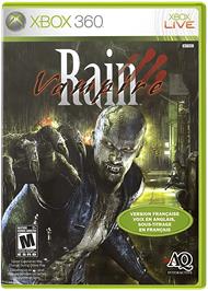 Box cover for Vampire Rain on the Microsoft Xbox 360.