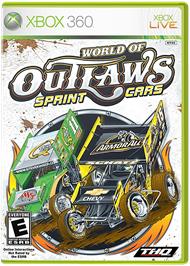 Box cover for WoO: Sprint Cars on the Microsoft Xbox 360.