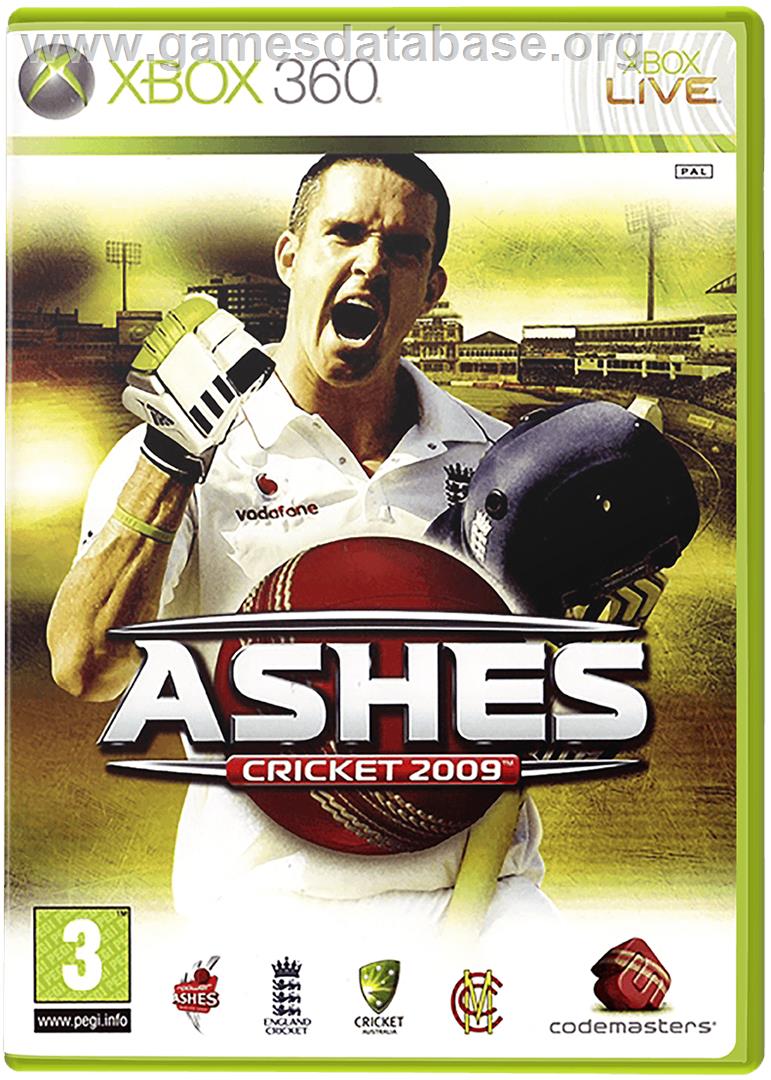 Ashes Cricket 2009 - Microsoft Xbox 360 - Artwork - Box