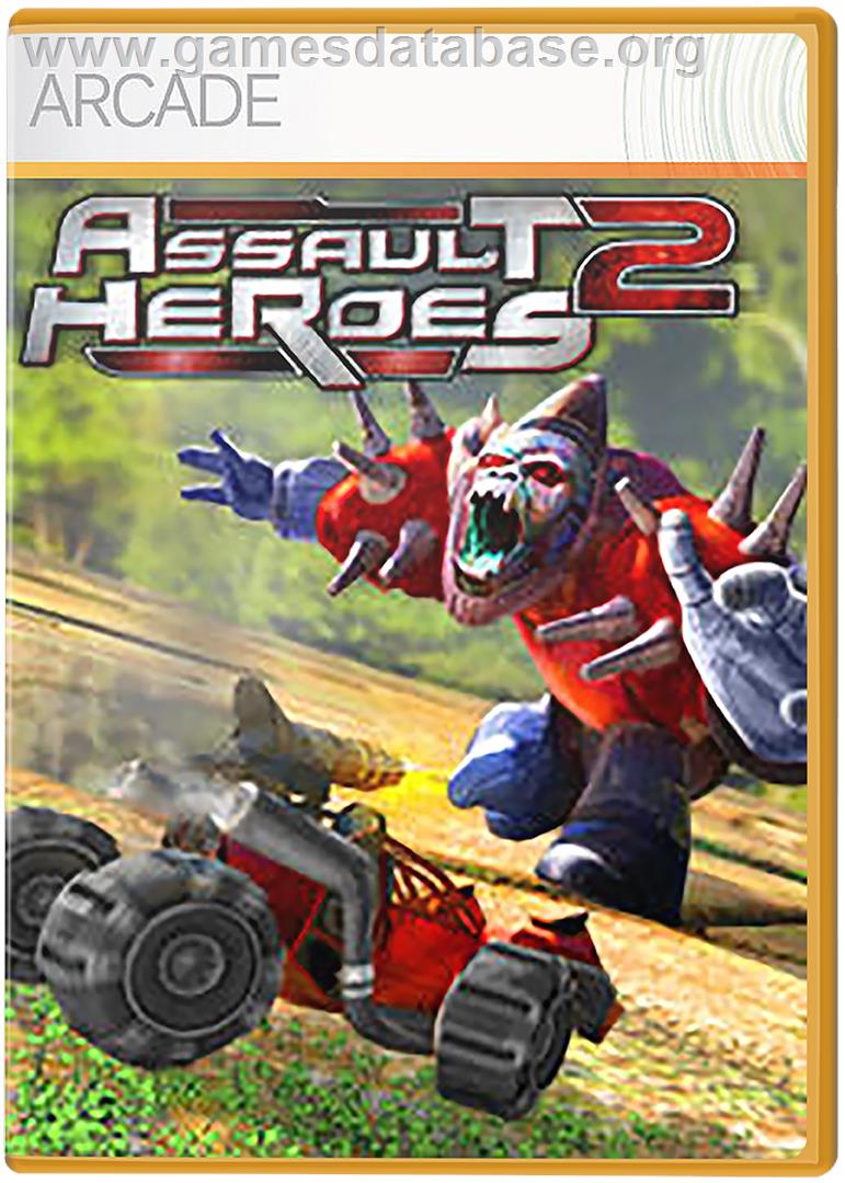 Assault Heroes 2 - Microsoft Xbox 360 - Artwork - Box