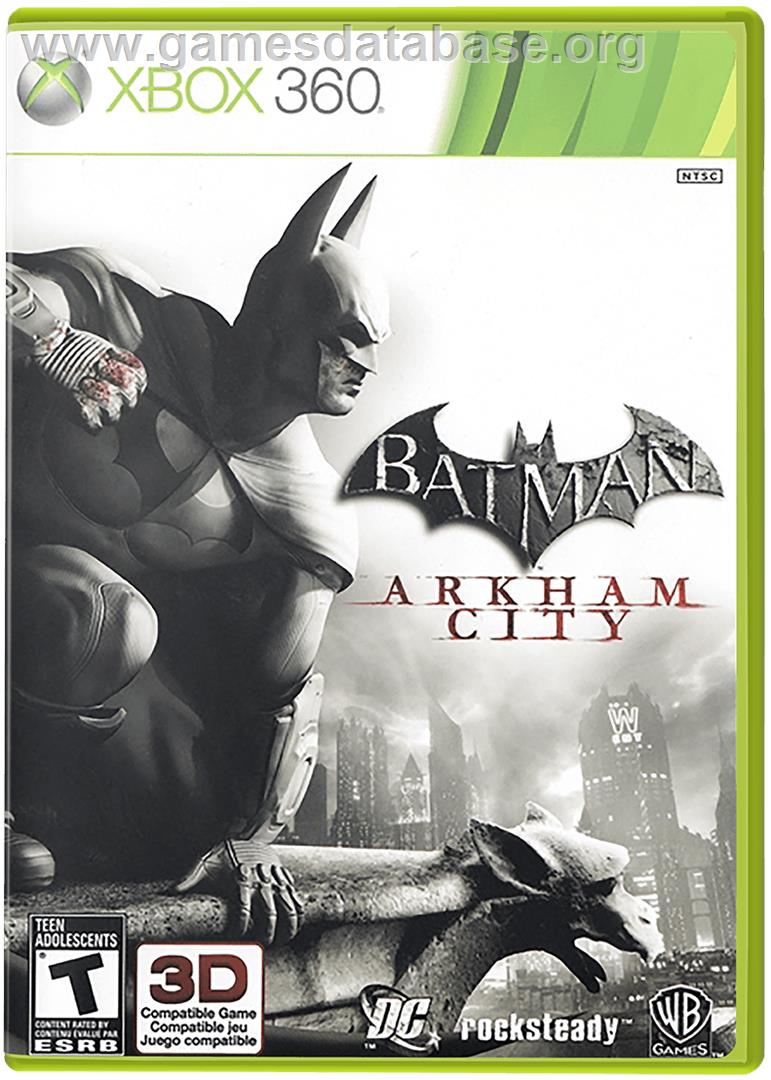 Batman: Arkham City - Microsoft Xbox 360 - Artwork - Box