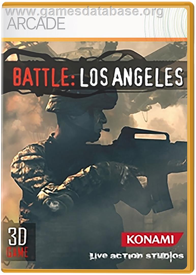 Battle: Los Angeles - Microsoft Xbox 360 - Artwork - Box