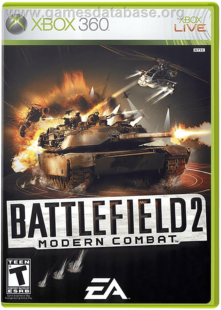 Battlefield 2: MC - Microsoft Xbox 360 - Artwork - Box