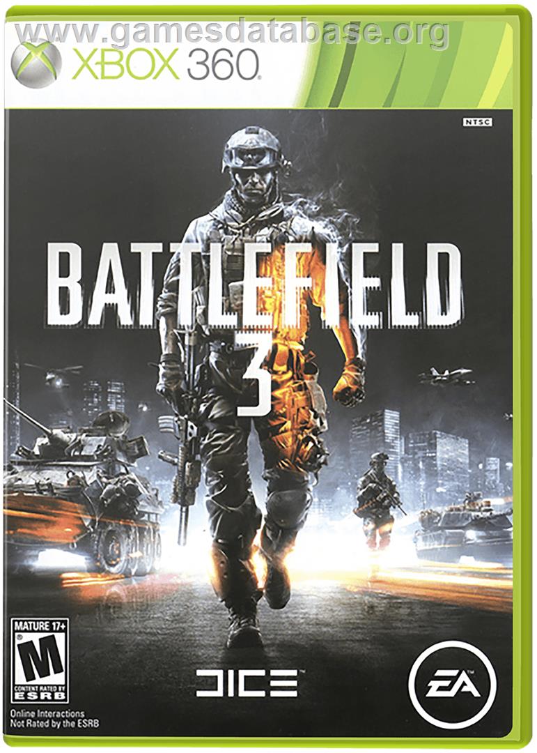 Battlefield 3 - Microsoft Xbox 360 - Artwork - Box
