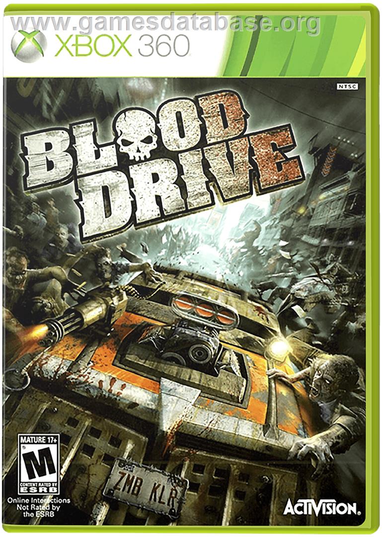 Blood Drive - Microsoft Xbox 360 - Artwork - Box