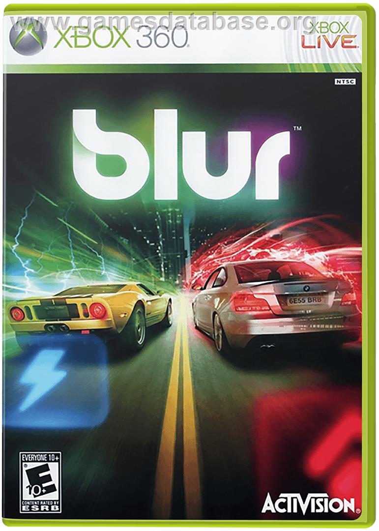Blur - Microsoft Xbox 360 - Artwork - Box
