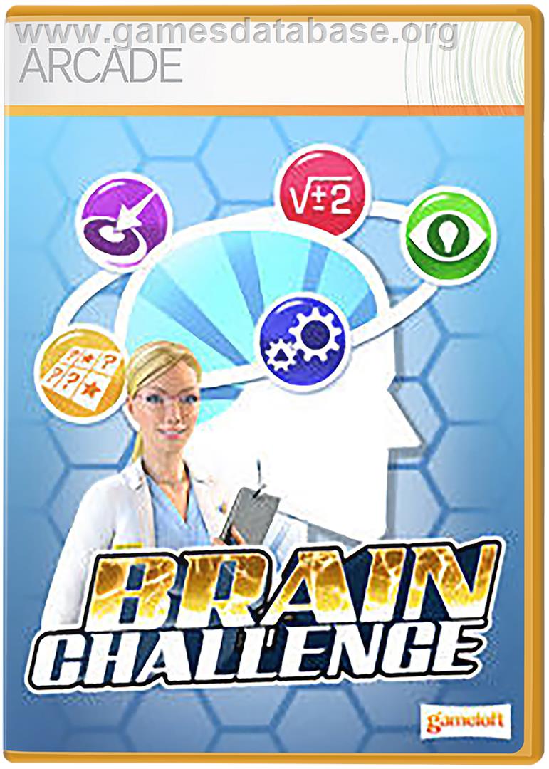 Brain Challenge - Microsoft Xbox 360 - Artwork - Box